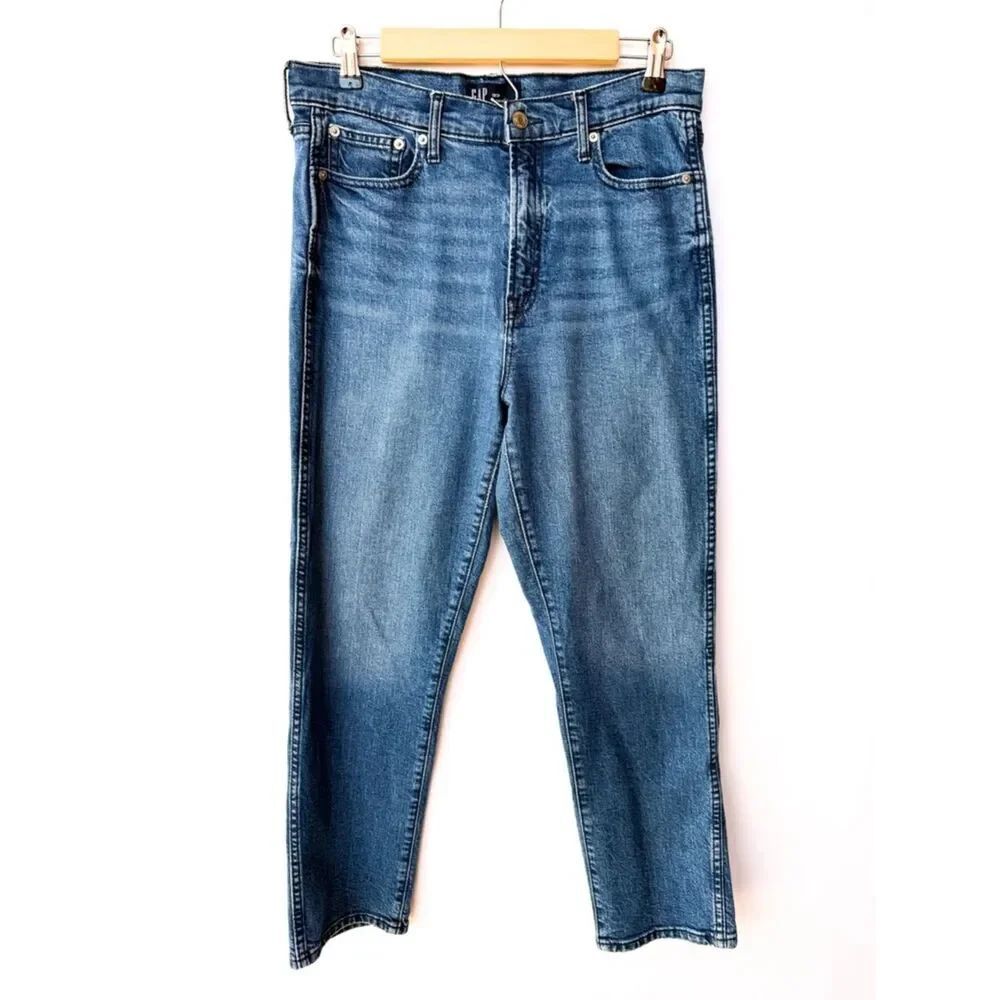GAP High Rise Vintage Slim Denim Jeans Size 12 31